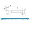 Immagine di SIFONE S BIDET Ø 1" CANOTTO CM 25 GHIDINI