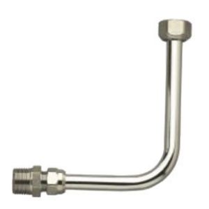 Immagine di SQUADRETTA RAME L.20X25 CM Ø 10 MM PIU  DADO ESAGONALE