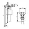 Immagine di GALLEGGIANTE SILENZIOSO MAGNETICO Ø 3/8" PP