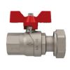 Immagine di VALVOLA DRITTA Ø 3/4" F CON GIRELLO 3/4"