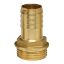 Immagine di RACCORDO DRITTO PORTAGOMMA OTTONE Ø 20 MM . x 1/2" MASCHIO