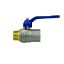 Immagine di VALVOLA A SFERA EVOLUTION MF Ø 3/8" LEVA BLU