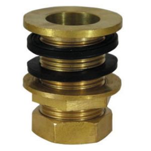 Immagine di RACCORDO CASSONE CON TAPPO Ø 1/2" OTTONE