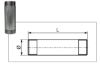 Immagine di BARILOTTO ZINCATO Ø 2 1/2" L.200 MM