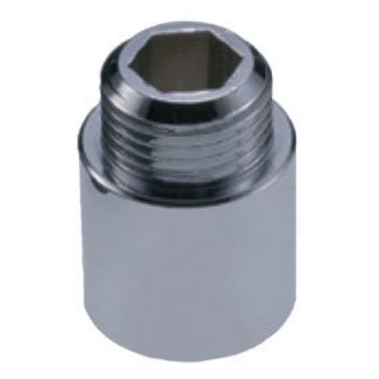 Immagine di PROLUNGA CROMATA MASCHIO/FEMMINA Ø 1/2" LUNGHEZZA 50 MM