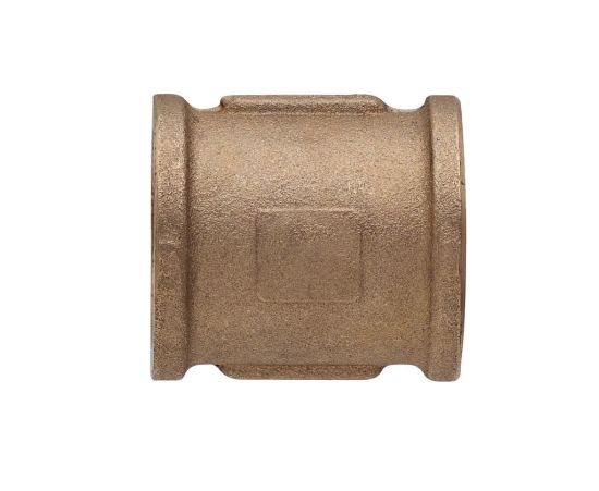 Immagine di MANICOTTO RIDOTTO FILETTATO FEMMINA/FEMMINA IN OTTONE Ø 2"X1"1/2