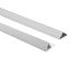 Immagine di SMUSSO IN PVC PER PILASTRI 32X15MM LUNGHEZZA ML 2.00 CONFEZIONE 100MT