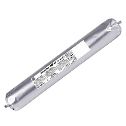 Immagine di MAPEFLEX MS45 113 GRIGIO SIGILLANTE ADESIVO VERNICIABILE 600 ML / PZ MAPEI