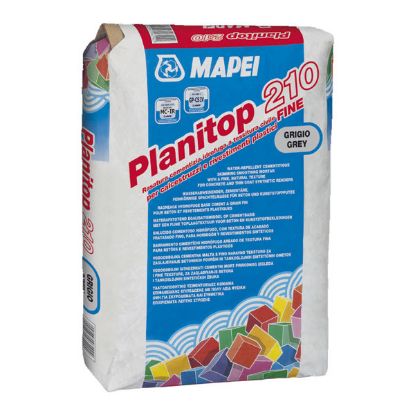 Immagine di PLANITOP 210 GRIGIO RASATURA CEMENTIZIA IDROFUGA PER INTERNI ED ESTERNI SACCO DA 25 KG MAPEI