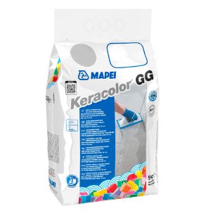 Immagine di STUCCO CEMENTIZIO GRANA GROSSA 111 GRIGIO ARGENTO KERACOLOR GG 5 KG MAPEI