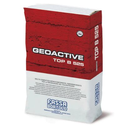 Immagine di MALTA GEOACTIVE TOP B525 A RITIRO COMPENSATO PER RIPARARE E RICOSTRUIRE STRUTTURE IN CALCESTRUZZO SACCO DA 25 KG FASSA