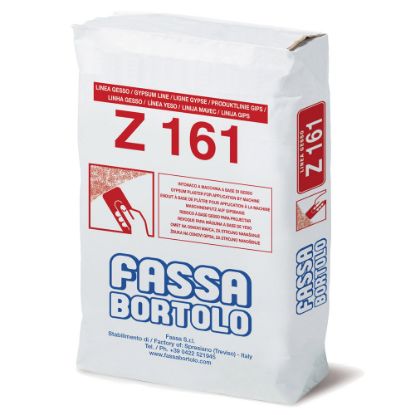 Immagine di INTONACO Z161 A BASE DI GESSO E PERLITE PER INTERNI SACCO DA 25 KG FASSA