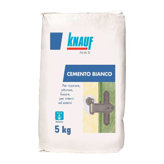 Immagine di CEMENTO BIANCO SACCO KG 5 KNAUF