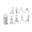 Immagine di KIT STAFFE PER CAMPANA PER SIGMA (01/01/2016) GEBERIT