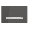 Immagine di SIGMA50 SQUARE PLACCA DI COMANDO NERO RAL 9005 PER CASSETTA SIGMA8 GEBERIT