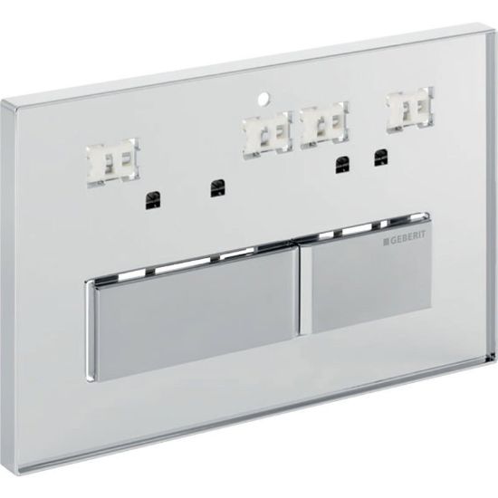 Immagine di SIGMA50 SQUARE PLACCA DI COMANDO SOLO TELAIO PER CASSETTA SIGMA8 GEBERIT