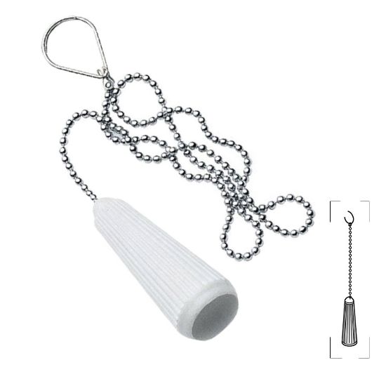 Immagine di CATENELLA CROMO MANIGLIA BIANCA VALSIR