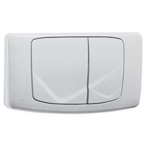 Immagine di PLACCA DOPPIO SCARICO BIANCA PER CASSETTA RIOS VALSIR