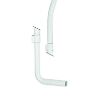 Immagine di TUBO ESTERNO BIANCO DIAM.32 MM ALTO 190 CM PER CASSETTA ALTA VALSIR