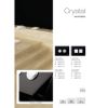 Immagine di PLACCA CRYSTAL NERO 2 PULSANTI TONDI CROMO PER CASSETTA TROPEA S VALSIR