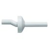 Immagine di CANNOTTO ECCENTRICO Ø 40 MM L.250 MM CON ROSONE BIANCO VALSIR