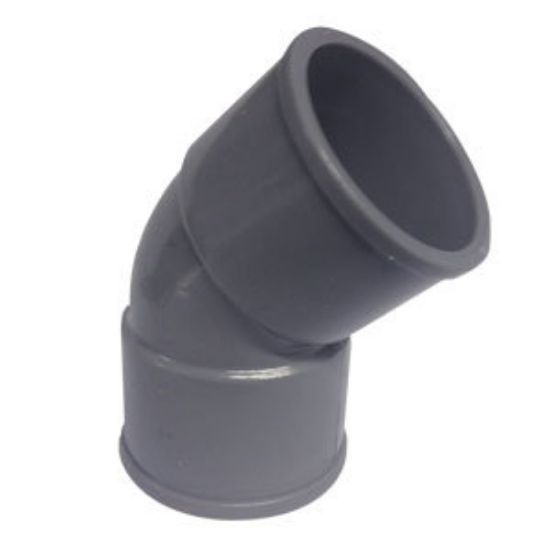 Immagine di CURVA Ø 50 MM 45° FEMMINA/FEMMINA FIRST