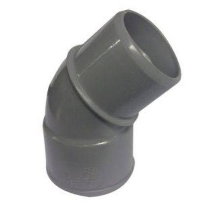 Immagine di CURVA Ø 100 MM 45° MASCHIO/FEMMINA FIRST