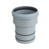 Immagine di MANICOTTO RIDOTTO PASSAGGIO PP/PVC Ø 110F/100 MM ML.80 MM