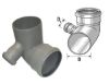 Immagine di CURVA PP HTB ATTACCO SX Ø 110/50 MM