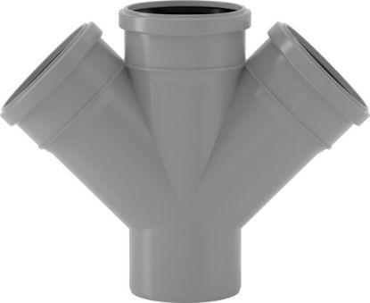 Immagine di BRAGA DOPPIA PP Ø 75/75/75 MM 67°