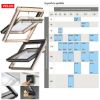 Immagine di FINESTRA INTEGRA VELUX PK25 94 CM X55 CM