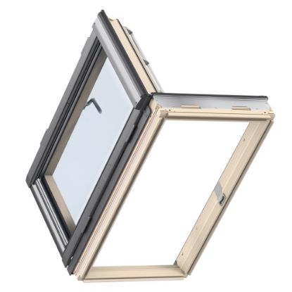 Immagine di FINESTRA VELUX MK04 APERTURA A LIBRO PER ACCESSO AL TETTO 78 CM X98 CM