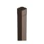 Immagine di PLUVIALE PVC TESTA DI MORO 80x80 MM DA 1 MT