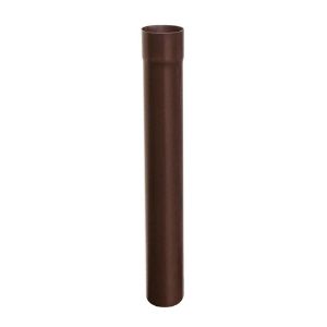 Immagine di PLUVIALE PVC TESTA DI MORO DIAMETRO 80 MM DA 2 MT
