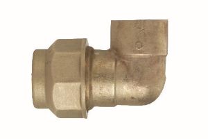Immagine di GOMITO OTTONE Ø 50 MM 1 1/2" FEMMINA A STRINGERE