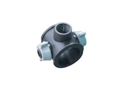 Immagine di PRESA STAFFA ATTACCO RAPIDO Ø 25 MM 1/2" FEMMINA PER POLIETILENE