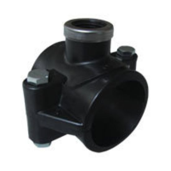 Immagine di PRESA STAFFA Ø 25 MM 1/2" FEMMINA PER POLIETILENE