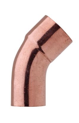 Immagine di CURVA A 45° MASCHIO/FEMMINA A SALDARE PER RAME FRIGO Ø 5/8"