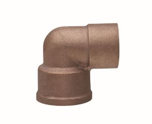 Immagine di GOMITO FILETTATO FEMMINA IN BRONZO A SALDARE Ø 18 MM 3/4"