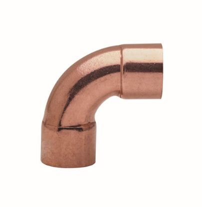 Immagine di CURVA RAME A SALDARE A 90° Ø 42 MM FEMMINA/FEMMINA