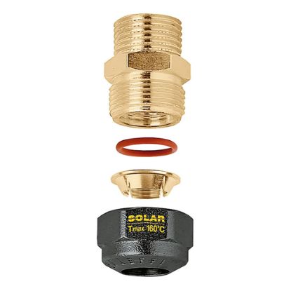 Immagine di RACCORDO O-RING DRITTO Ø 18 MM 3/4" MASCHIO PER SOLARE