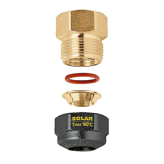 Immagine di RACCORDO O-RING DRITTO Ø 18 MM 3/4" FEMMINA PER SOLARE