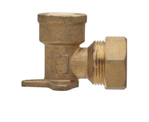 Immagine di RACCORDO O-RING CURVO FLANGIATO Ø 12 MM 1/2" FEMMINA