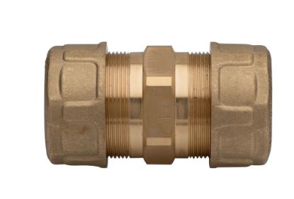 Immagine di TUBOFIX Ø 3/8" DOPPIO OTTONE