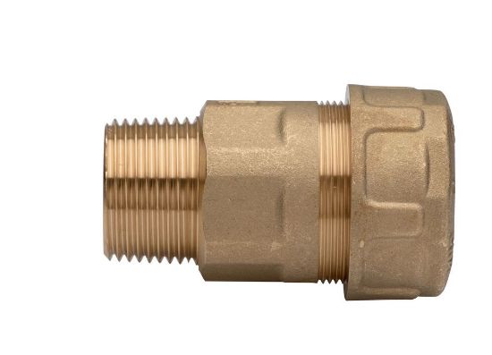 Immagine di TUBOFIX Ø 3/8" MASCHIO OTTONE