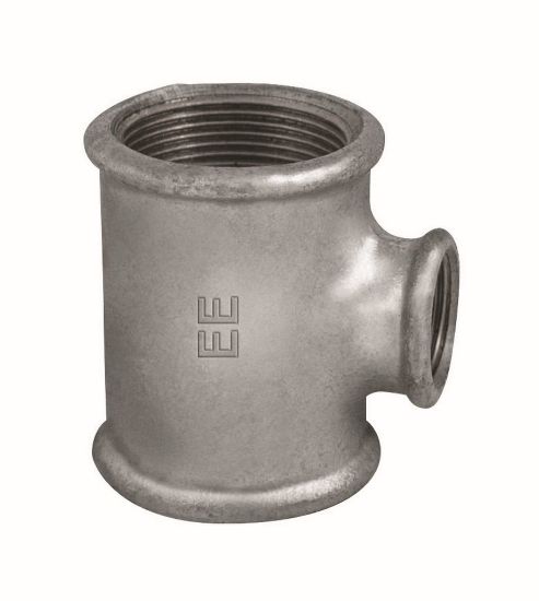 Immagine di TEE RIDOTTA IN GHISA Ø 3"x2 1/2"x3"