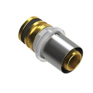 Immagine di RACCORDO A PRESSIONE FASTEC F13 DN15 VA MIXAL/PEXAL Ø 16x2 MM TECO