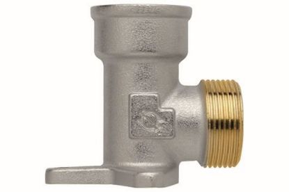 Immagine di GOMITO FLANGIATO Ø 1/2" FEMMINA ATTACCO 24x19