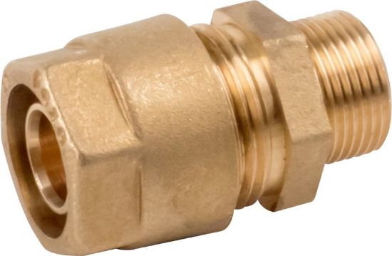 Immagine di RACCORDO DRITTO MASCHIO A STRINGERE Ø 32 MM 1"1/4