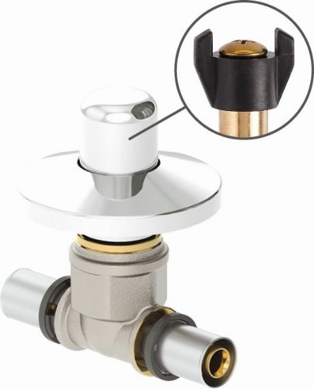 Immagine di RUBINETTO INCASSO VITONE Ø 20 MM FIVPRESS